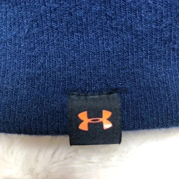 Under Armour Blue & Orange Winter Hat Size 2T - Picture 2 of 13